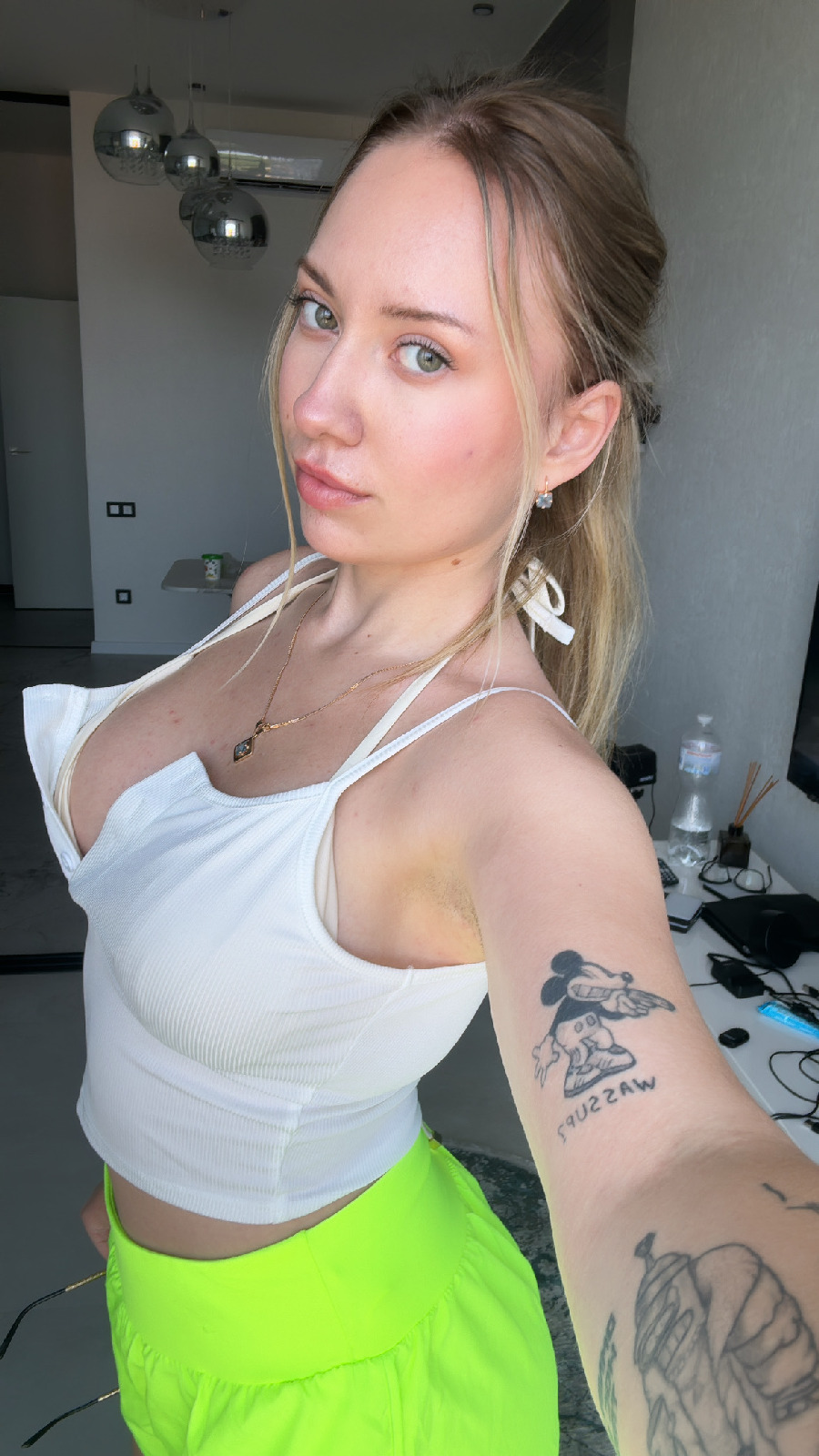 KateV in her underwear in Nova Iguazu